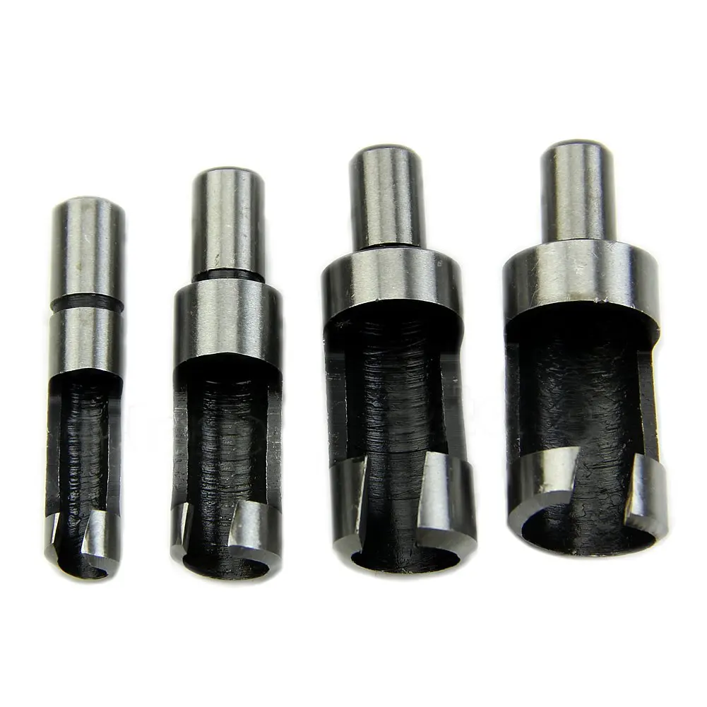 4X Wood Plug Cutter Cutting Woodwork Power Tool Drill Bit Set 6mm 10mm 13mm 16mmdrill bit set