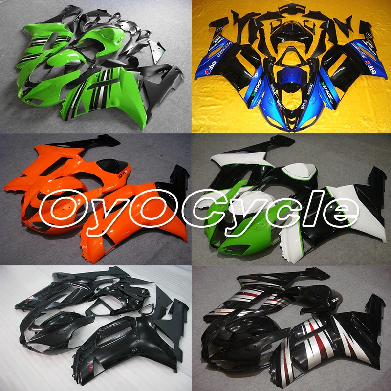 

For 07-08 Kawasaki Ninja ZX6R ZX-6R ZX 6R Injection Motorcycle ABS Fairing Bodywork Kit 2007 2008
