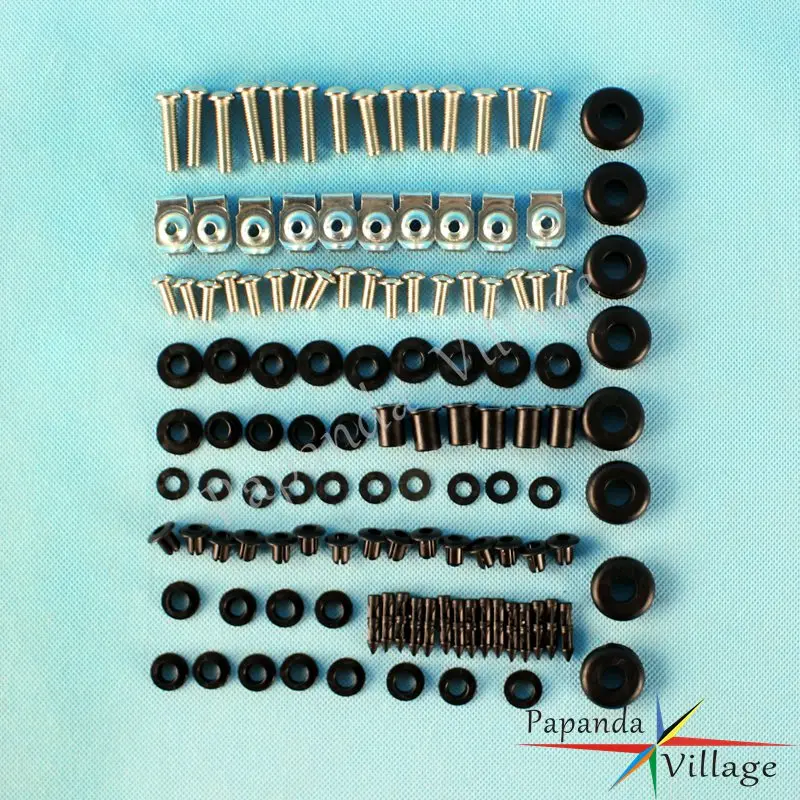 Motorcycle Full Set Complete Fairing Bolt Nuts Mount Kit Body Bolts