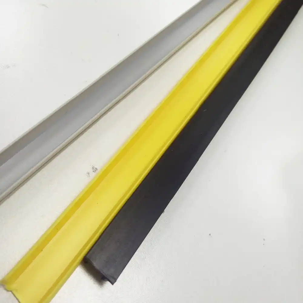 Standard T Slot Cover strip Black/Grey/Yellow u shaped plastic edge