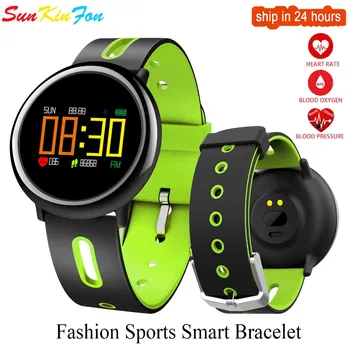 

For Xiaomi Redmi 6A 5 Plus 5A 4X S2 2 Sport Smart Bracelet Band Heart Rate Blood Pressure Oxygen Fitness Tracker Smart Wristband