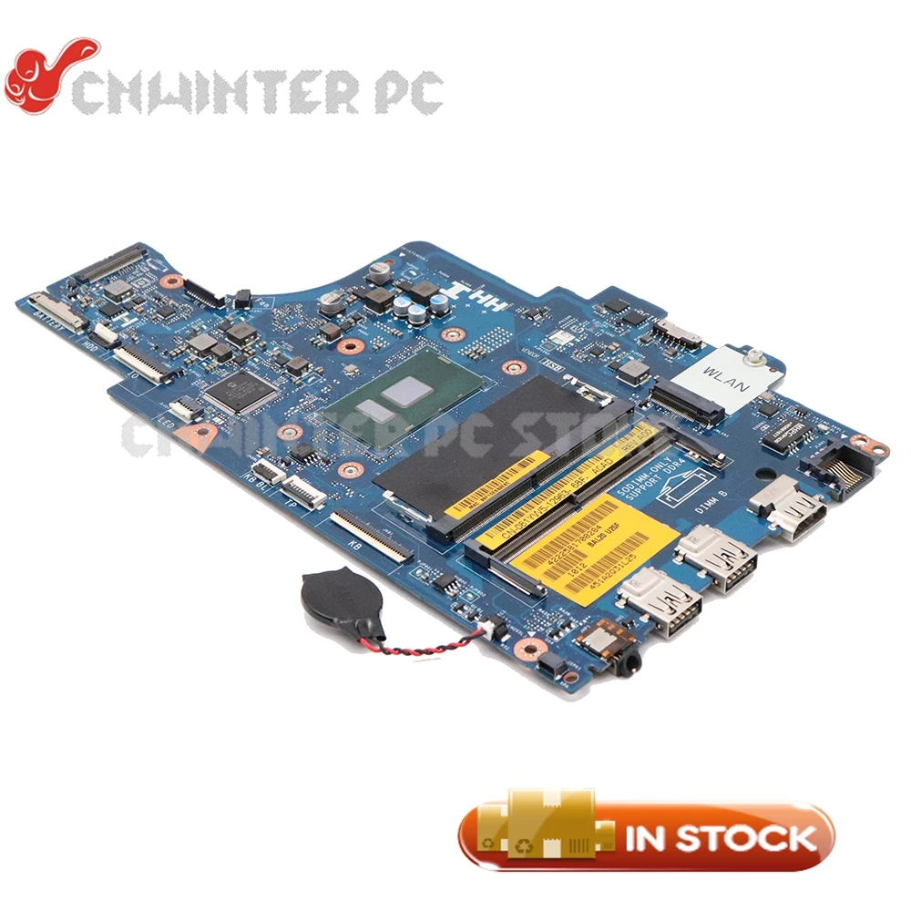 Perfect NOKOTION For Dell Inspiron 15 5567 Laptop Motherboard I7-7500U CPU DDR4 BAL21 LA-D802P CN-081YW5 081YW5 MAIN BOARD 2