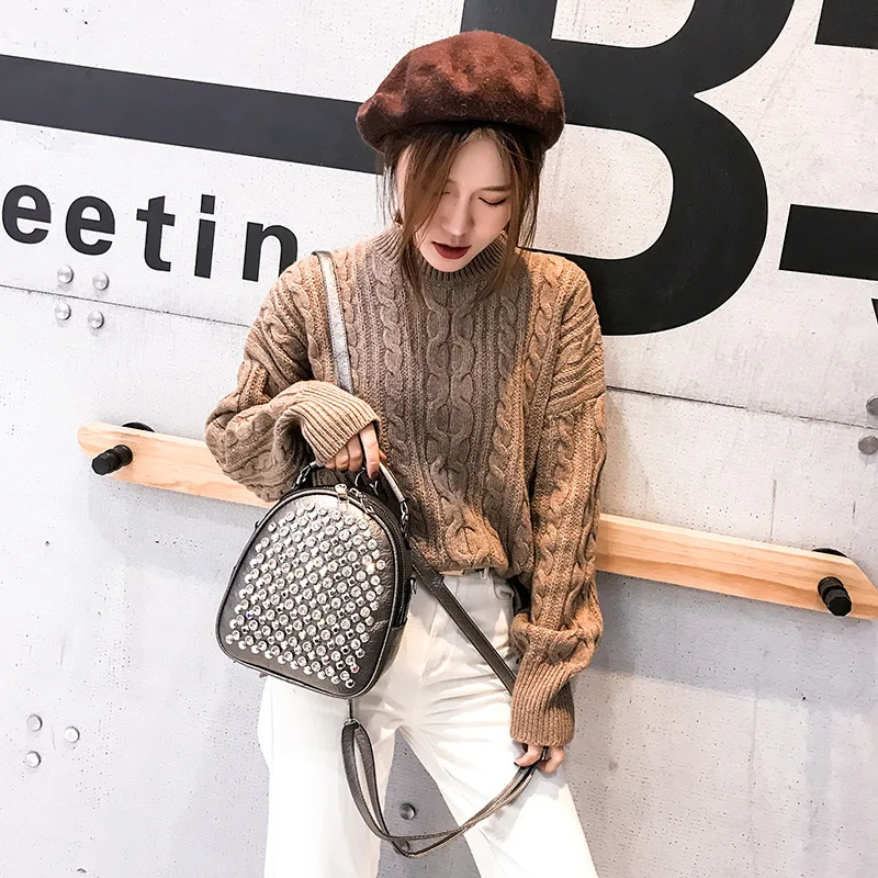 

Spring 2019 New Women's Shoulder Bag Soft Surface Leisure Small Women's Bag