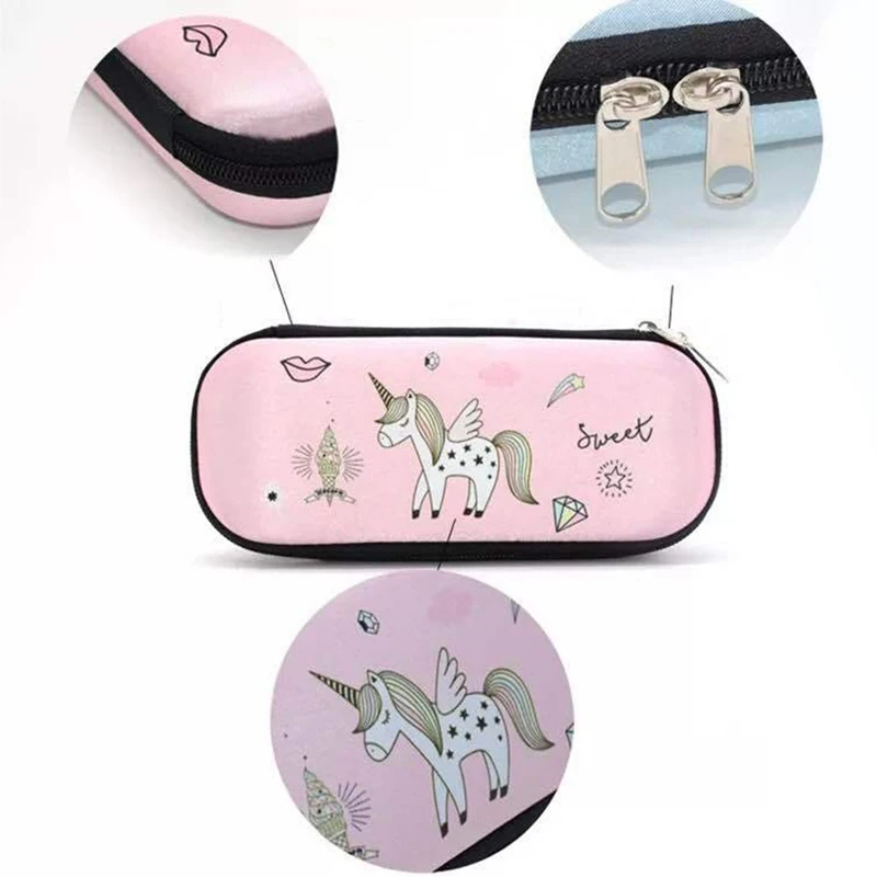 Пенал EVA Pencilcase школьная коробка Lapices Unicorn Kawaii Lapiceras Estuche Escolares Чехлы Trousse Scolaire