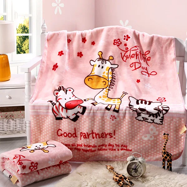 

Baby Blanket Amazing Cartoon Coral Fleece Newborn Baby Blanket Super Soft  Infant Quilt Children's Home Sleeping