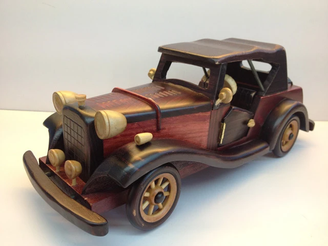 Vintage Classic Cars Wooden Car Model Handmade Crafts Gifts Home Decoration Collection Door Can Open Nice Friend Gift Gift Spoon Car Campergift Aliexpress