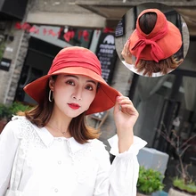 Новинка, женская шляпа, Открытый Топ, шляпа-ведро, Женская Повседневная солнцезащитная Кепка, модная Солнцезащитная шляпа, летняя шляпа, пляжные кепки для путешествий