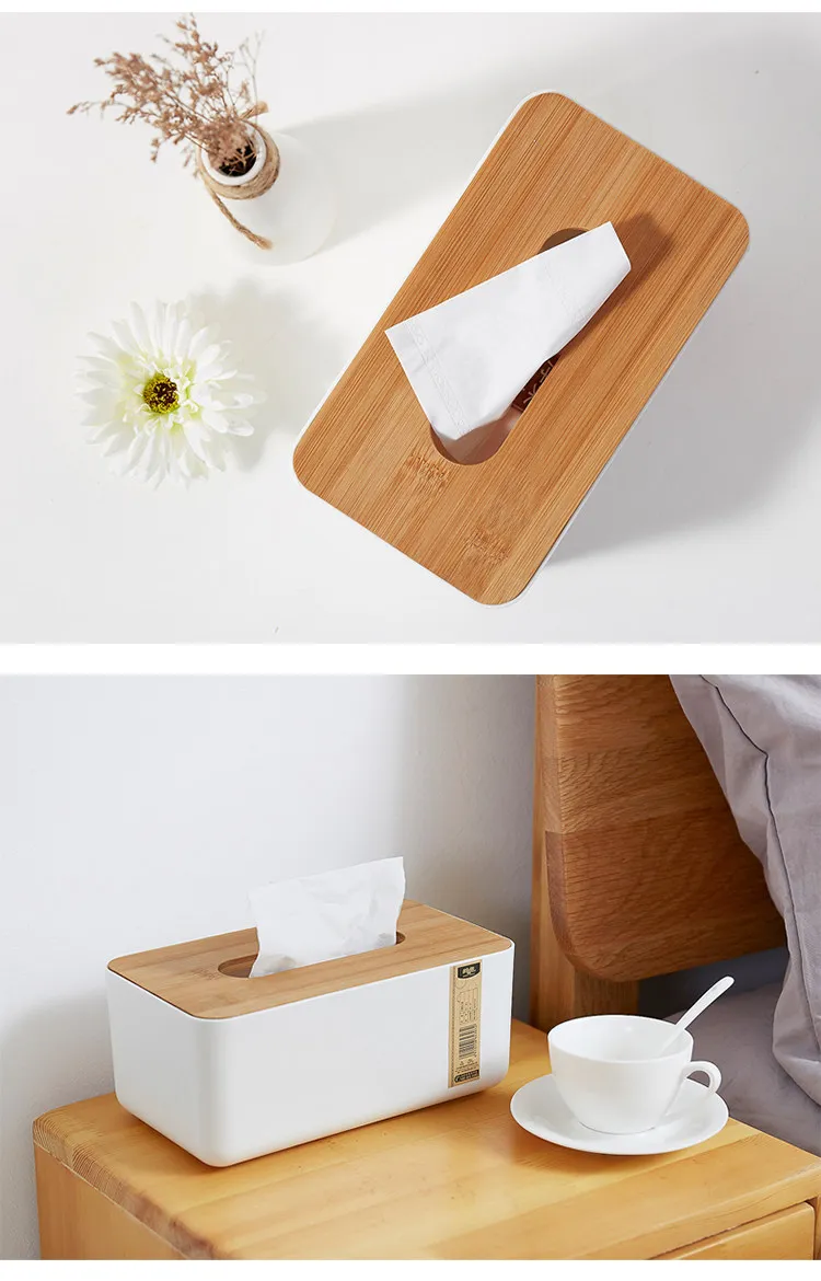 Бамбуковая деревянная коробка для салфеток, японская креативная коробка для дыма, Офисная салфетка, бытовая деревянная коробка для туалетной бумаги, цилиндрическая пленка