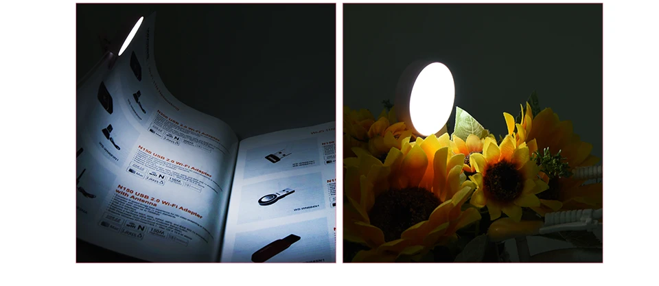 Modern LED Vanity Light Mirrors 9 LEDs Portable Ring Lamp on the Phone Dimmable Flash Selfie Ring Lighting USB Lamp for Photo  (21)