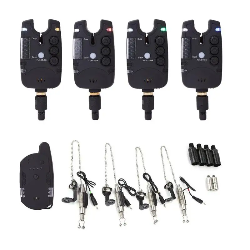 

Electronic Remote Control Fishing Alarm Luminous Sea Fish Tackle Pesca Iscas Tool to Prevent the Rod Off Remote Wireless Fishing