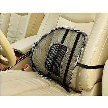 

2pcs Car Seat Chair Back Massage Lumbar Support Waist Cushion Mesh Ventilate Cushion Pad For Car Office Home Car Styling V167