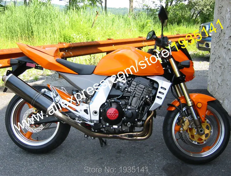 Спортивные детали для мотоциклов Kawasaki Z1000 2003 2004 2005 2006 Z 1000 03 04 05 06 оранжевого