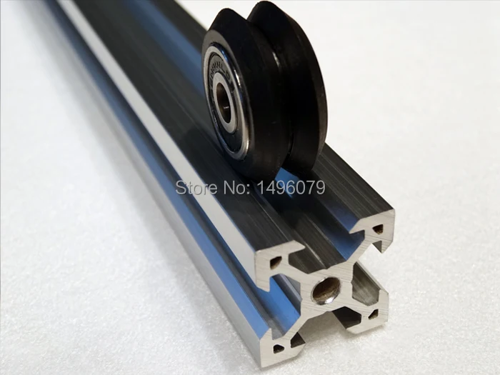 

V slot rail aluminum profile extrusion 2020 6pcs*50cm Cutted CNC machine building Part Holder work with Delrin wheels Openbuild