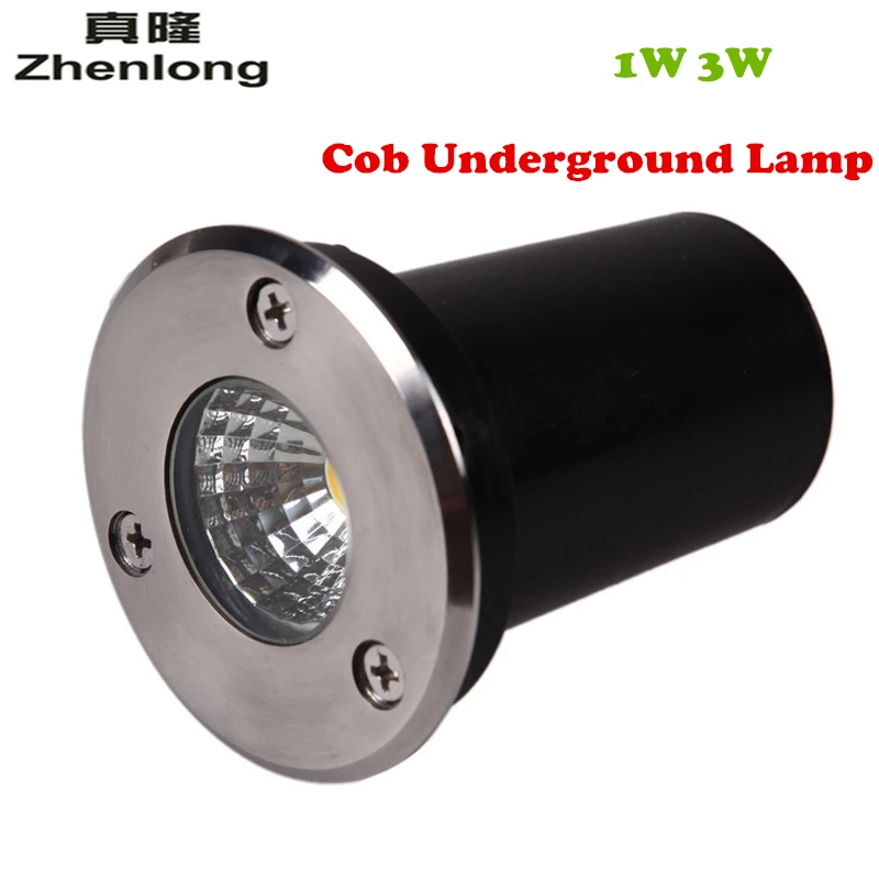 

Underground Light 12V 3W COB LED Buried Lights Warm WhiteLamp Waterproof Indoor Outdoor Garden Path Floor Yard Spot Lamps