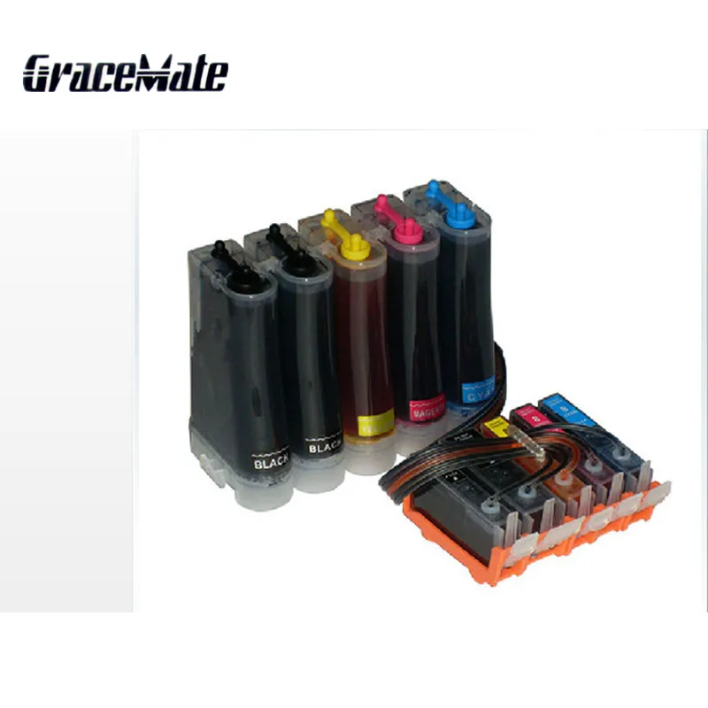 

5 colors PGI-450 Full dye ink CISS for Canon iP8740 MG6340 MG7140 MG7540 printer ciss PGI 450 CLI 451 cartridge