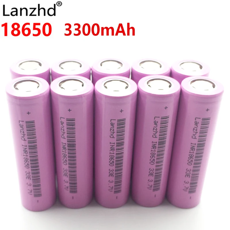 Для samsung 18650 батареи 3300 mah INR18650 3,7 V аккумуляторы литий-ионные 18650 30a большой ток 18650VTC7