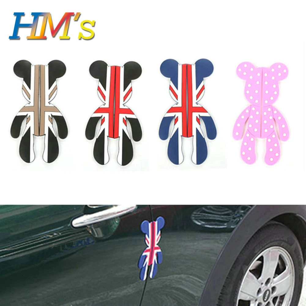 For MINI COOPER One S Countryman Clubgman R50 R52 R53 R55 R56 R57 R58 R59 R60 R61 F54 F55 F56 F60 violent bear sticker (9)