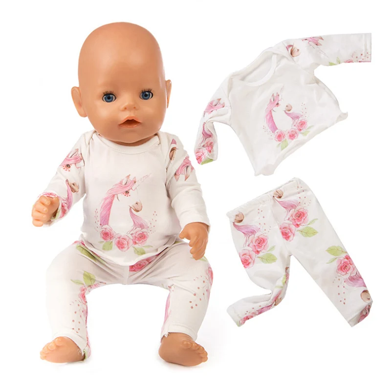 18 дюймов Одежда для кукол наряд-с рисунком из мультфильма «Мой маленький аксессуары для малышей для 18''american/жизнь/кукла Generation-модная игрушка одежда; подарок для девочки