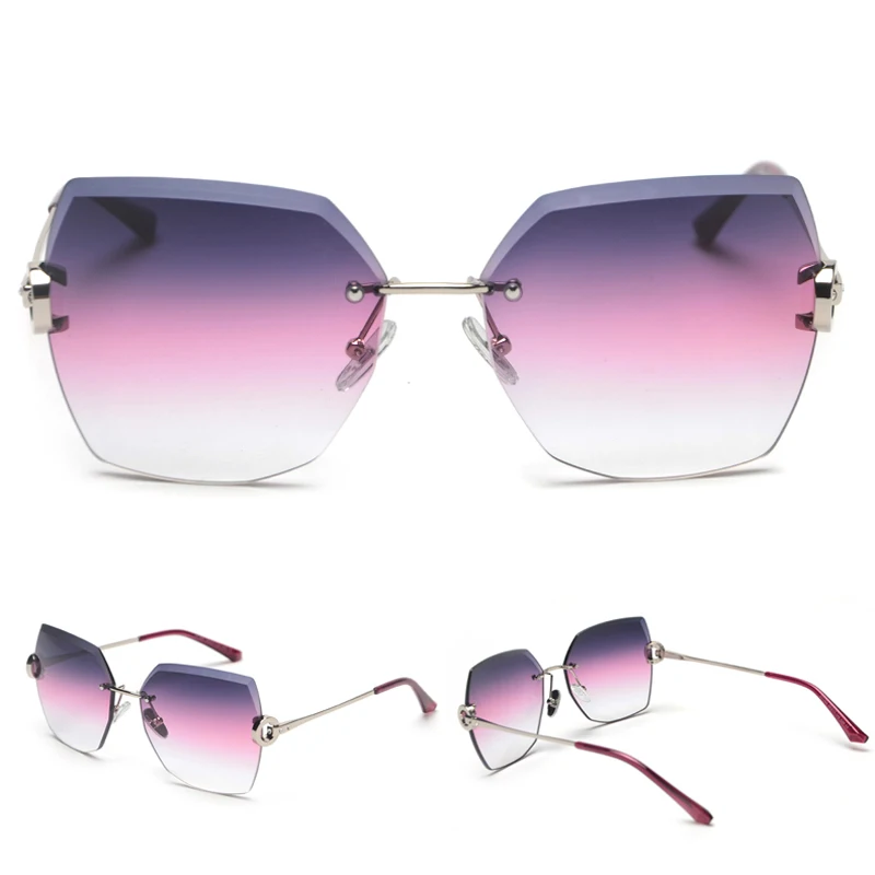 Ladies Sunglasses Big Square detail (5)