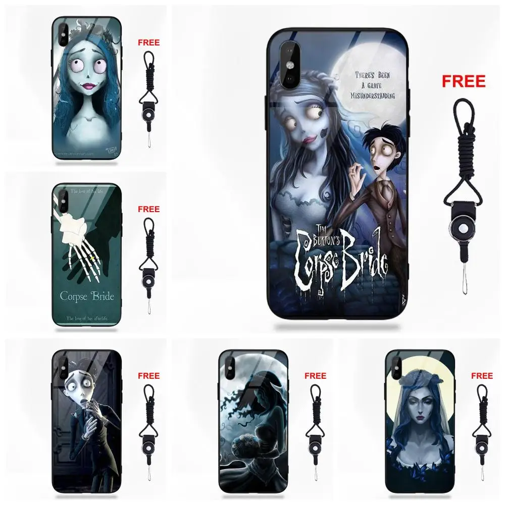 Труп невесты для Apple IPhone X XS Max XR 5 5C 5S SE 6 S 7 8 Plus арт Diy роскошные мягкие ТПУ оправа