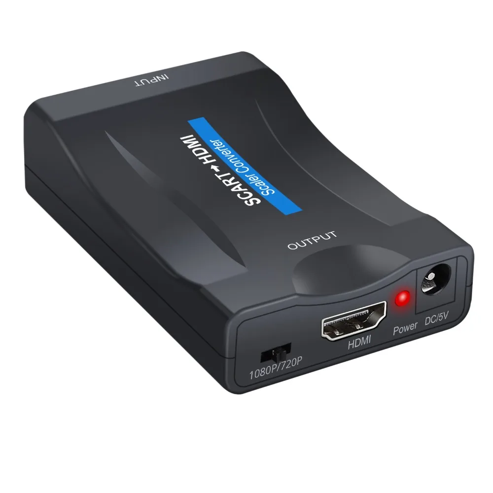 Neoteck 1080 P из Scart в HDMI аудио видео конвертер USB кабель адаптер 1,5 м Scart кабель для HDTV DVD SKY PS3