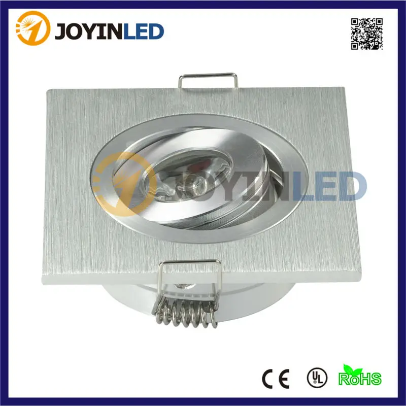 

DHL Drop shipping 200Pcs 1*3W LED recessed ceiling light Warm ColdWhite led bulb spot light 200lm AC85-265V Cabinet wine lamps