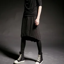 27-44 Dj костюм ds мужская одежда модный стилист волос Ложные два кулот шаровары летние большие размеры певицы костюмы