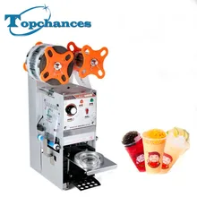 Высококачественная новая 220 V WY-680 автоматическая чашка для бабл-ти запаянная машина чашка для фруктового сока герметик 350 W быстрая