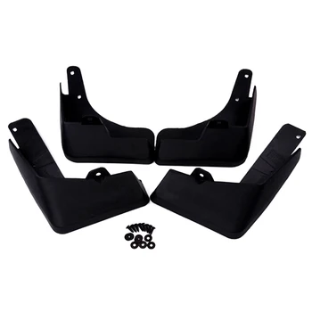

Car-Styling ! Accessories Plastic Exterior Mud Flaps Mud Guards 4pcs for Nissan X-trail Rogue 2014 2015 2016 2017