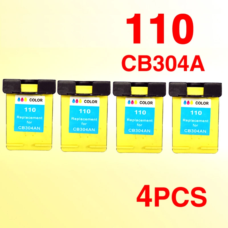 Картридж с цветными чернилами 110 совместимый Photosmart A310 A311 A314 A316 A320 A516 A526 A612 A617 A618 4