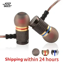 KZ ED Special Edition Gold Plated Housing Earphone with Microphone 3.5mm HD HiFi In Ear Monitor Bass Stereo Earbuds for Phone