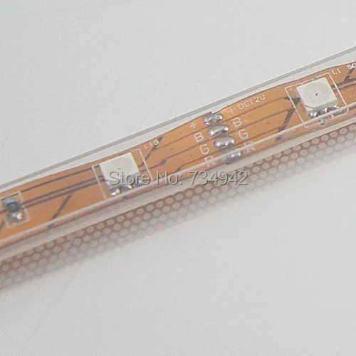 

Waterproof-IP67 One Meter DC12V SMD5050-150-IR InfraRed(850nm) Tri-Chip Flexible LED Strips 30 LEDs Per Meter
