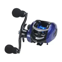 17+ 1BB шариковая катушка для использования слева/справа Рыболовная катушка двойной тормоз 7,2: 1 Катушка Для baitcasing рыболовные снасти высокая скорость Pesca