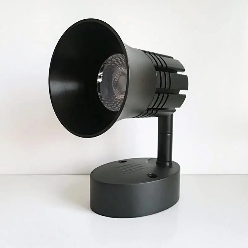 Faixa de Luz Loja de Roupas Parede de Led Novo Cree Shell Montado Teto Holofotes Pista 12w Cob 9 12W Novo Cree COB faixa de luz