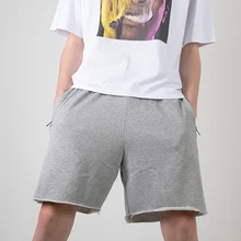 HEYGUYS,, однотонная Мода, высокая уличная мода, мужские спортивные шорты, мужская повседневная крутая уличная одежда, хип-хоп, дизайн, молния, хаки, зеленый