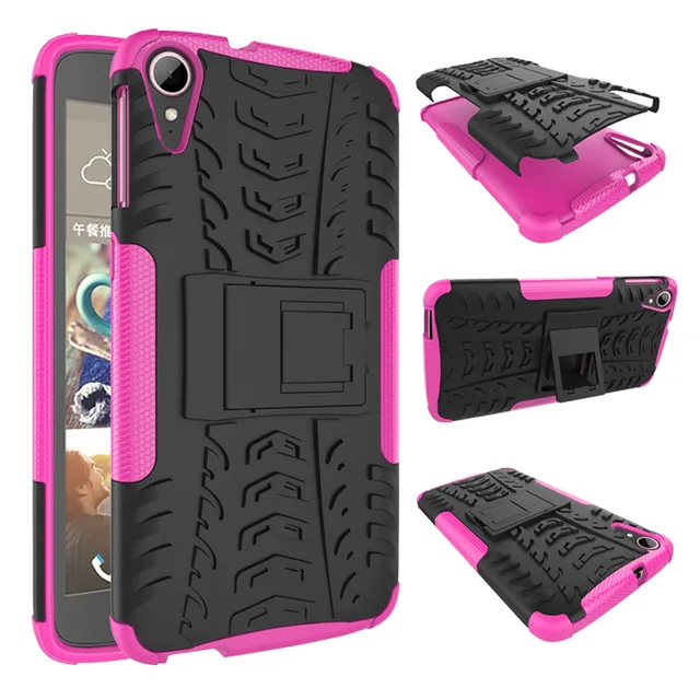 htc desire 828 830 kilif icin yeni case arka mix renk tpu pc plastik cift zirh durumda ile htc desire 828 830 icin kapak standi