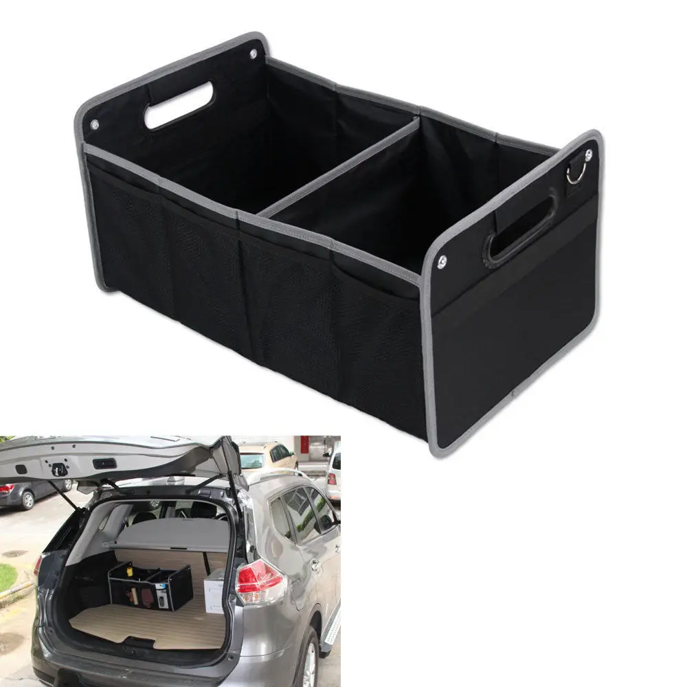 

BBQ@FUKA 1Pc Car Storage Box Chest Car Storage Bag Tool Box Container Fit For Macan 2015 Car accessories