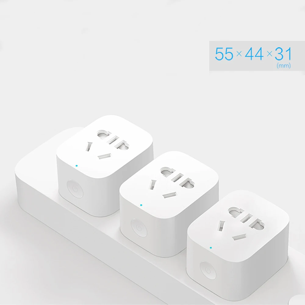 Умная штепсельная розетка Mijia улучшенное двойное USB быстрое зарядное устройство