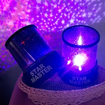 

Christmas Gift LED Starry Decor Projector Sleep Light Projection Lamp Starry Sky Star moon Master forKids Baby Room Romantic Led