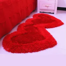 Простое романтическое красное одеяло для свадебной комнаты, кровати для гостиной, спальни, детской комнаты, домашние коврики, утолщенные