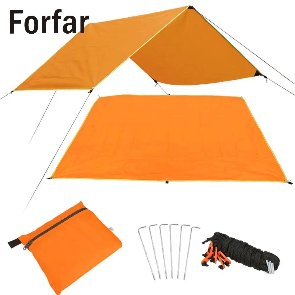 

Oxford Cloth Camping Cloth Sturdy Shade Canopy Durable Picnic Cloth Multifunction Picnic Mat Tent Cloth Dropshipping