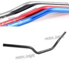 Универсальный для Yamaha Kawasaki KTM Honda Suzuki Ducati Мотоцикл с ЧПУ Алюминиевый сплав ручки баров 7/8 ''22 мм 72 см Рули трубы