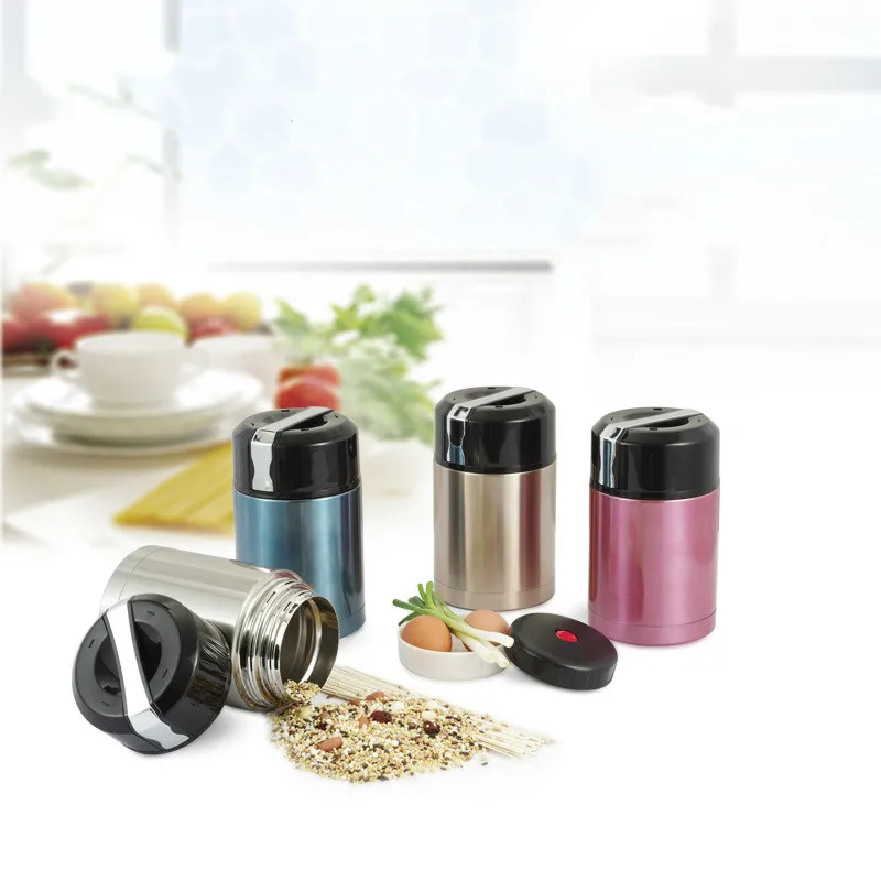 Hot Cold Food Thermos 800ml Stainless Steel Vacuum Insulated Lunch Box