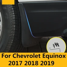 Voor Chevrolet Equinox 2017 2018 2019 Auto Spatlappen Spatlappen Splash Guards Mud Flap Spatborden Fender Voor Achter Auto Accessoires