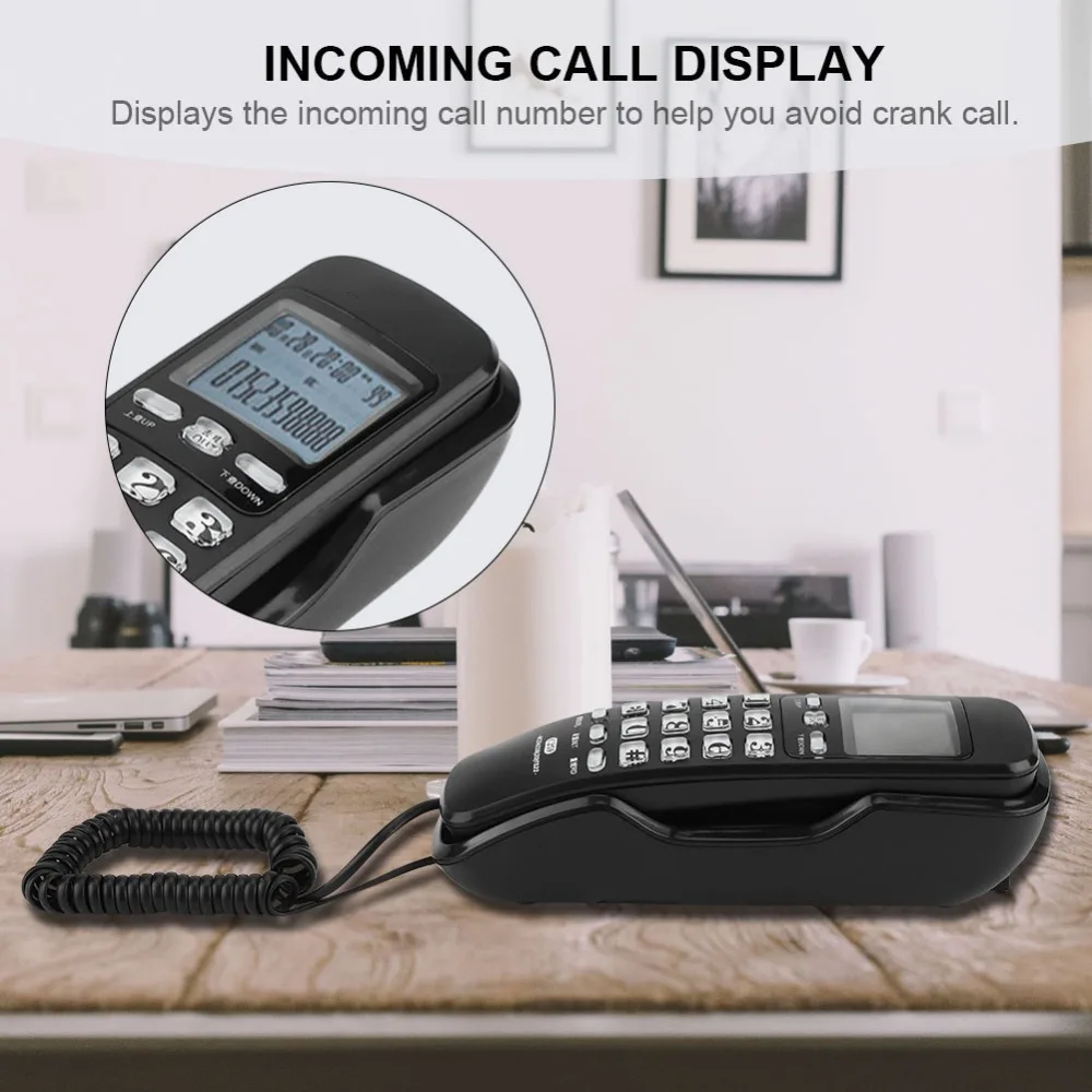 Last Number Redial Wall Telephone Call Records Checking Noise