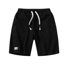 VOGUELEO/ Летние Шорты повседневные удобные джинсовые шорты пять штанов Корейская версия тренда летние синие черные узкие брюки