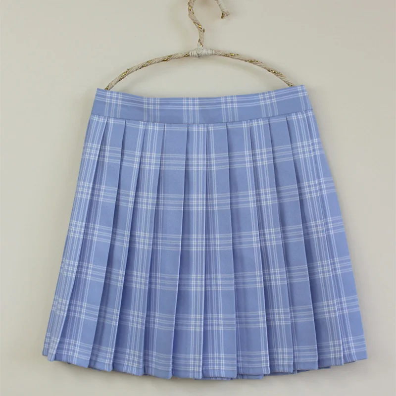 black mini skirt The New Campus Style High-waisted A-line Skirt Sweet Plaid Pleated Skirt School Uniform Skirt for Girls floral skirt Skirts