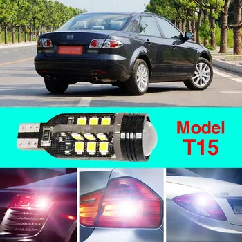 

Ownsun Error Free T15 Socket 360 Degrees Projector Lens LED Backup Reverse light R5 Chips Replacement Bulb For Mazda6 Mazda 6