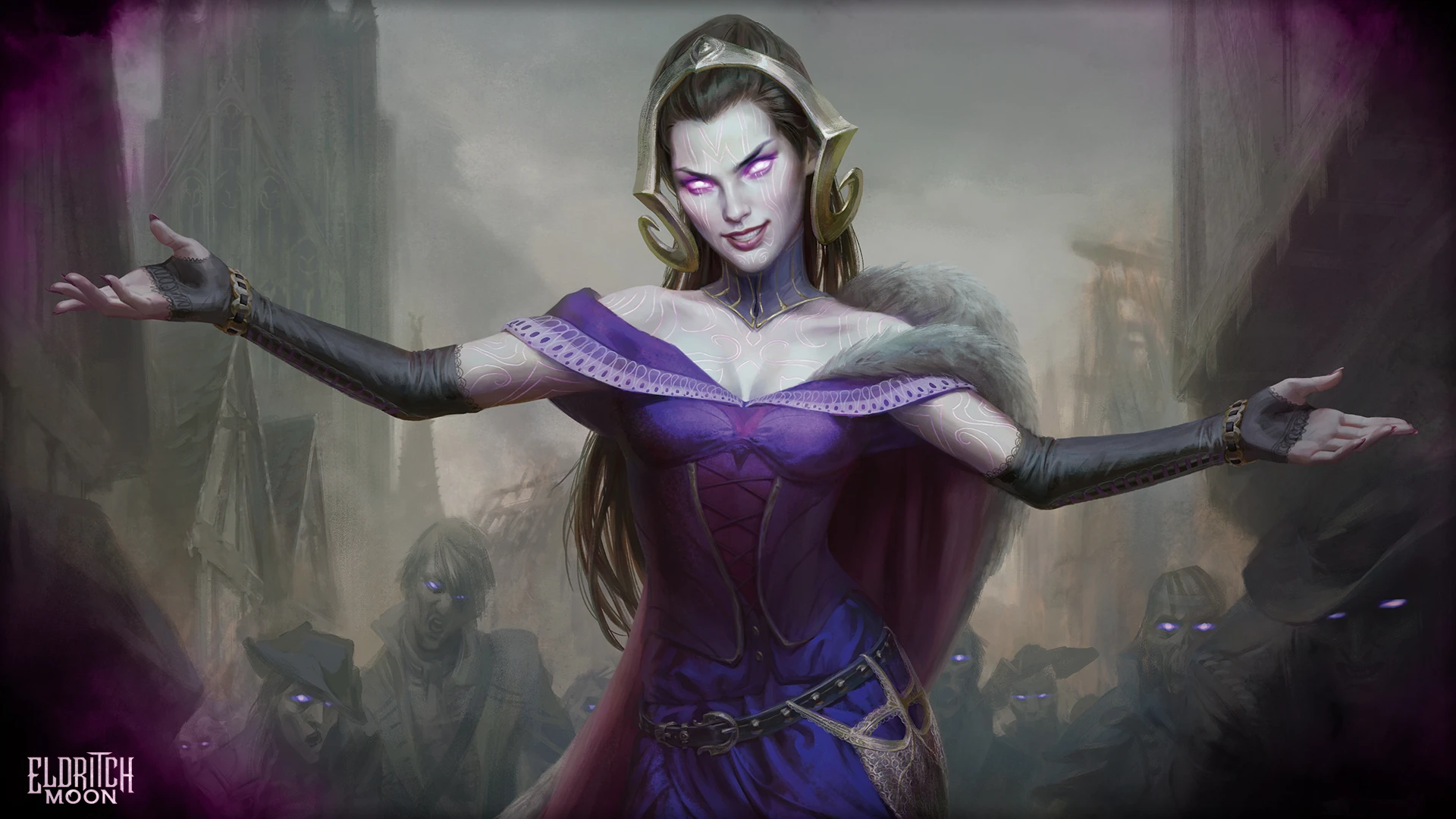 

Magic Board Game Liliana the Last Hope ELDRITCH MOON table mousepad mgt big Pad tcg cards ygo play mat playmats with storage bag