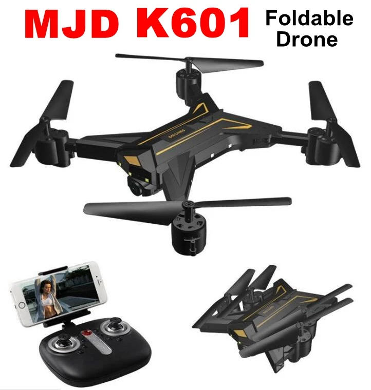 MJD ky601 100% оригинальный RC складной Дрон Quadcopter Вертолет с 1080 P 5mp HD Wi Fi Fpv системы